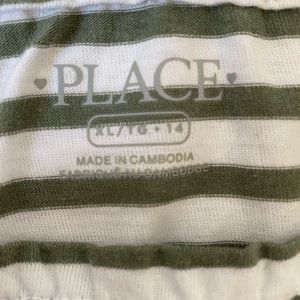 Stripped off the shoulder shirt